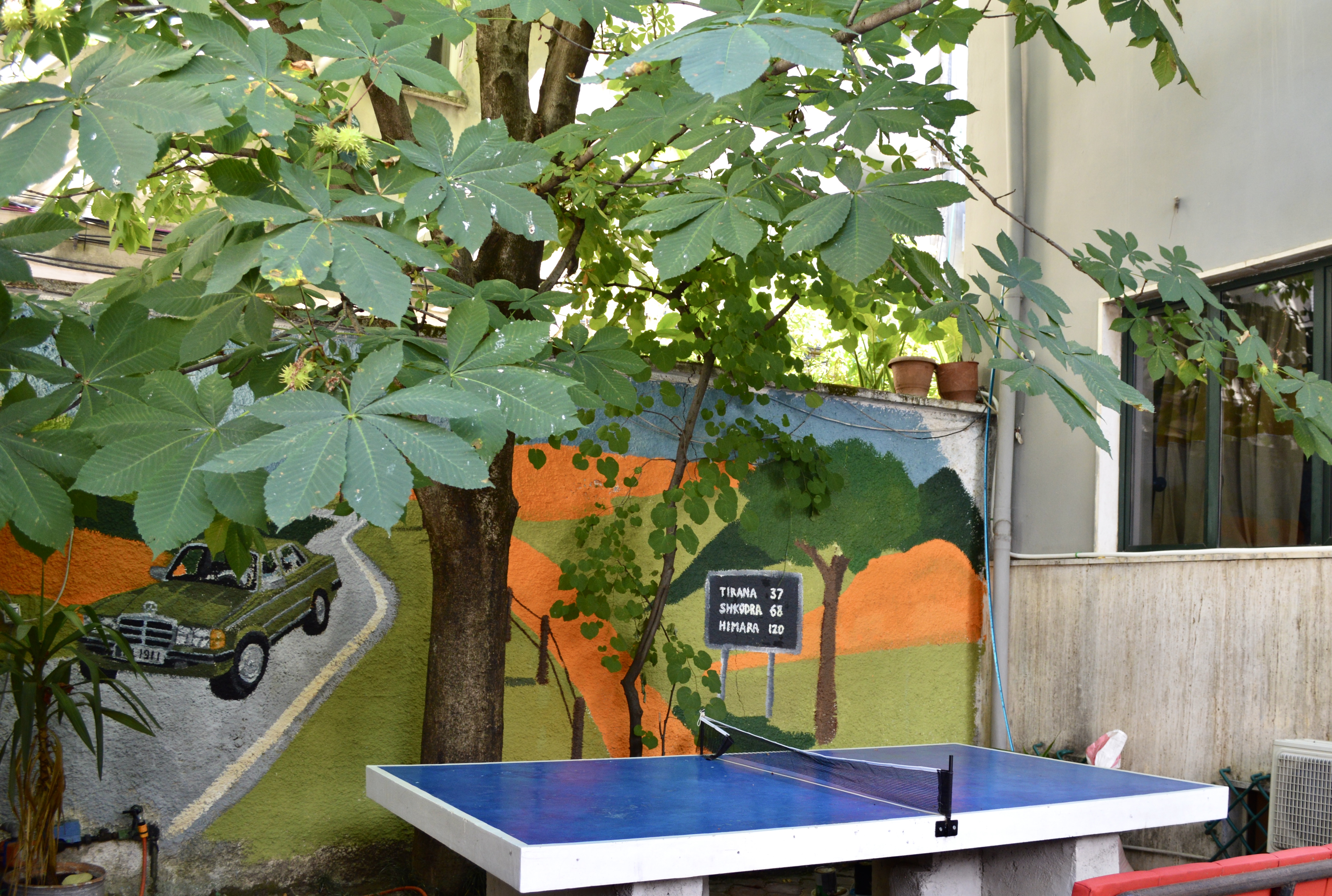 Outdoor space at Trip'N'Hostel Original — one