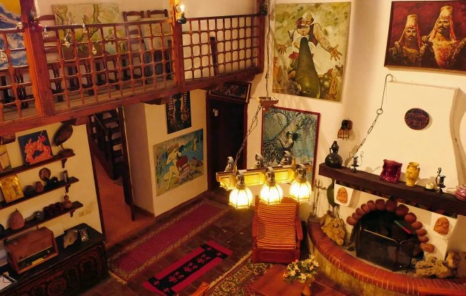 Historic villa and garden of painter Shijaku