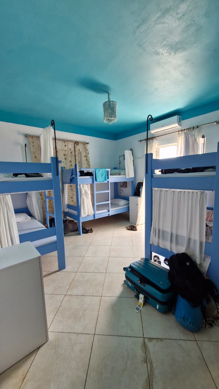 Dorm room at Trip'N'Hostel Seaside with balcony view
